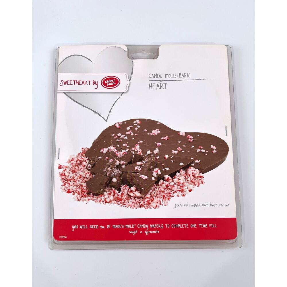 Sweetheart Heart Bark Candy Mold – Make’n Mold Chocolate Mold